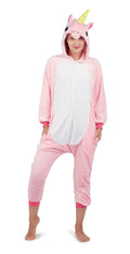 Einhorn-Kigurumi - Erwachsene - Rosa