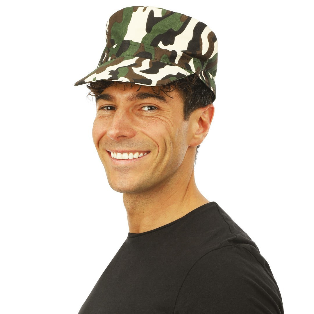 Casquette camouflage militaire - adulte