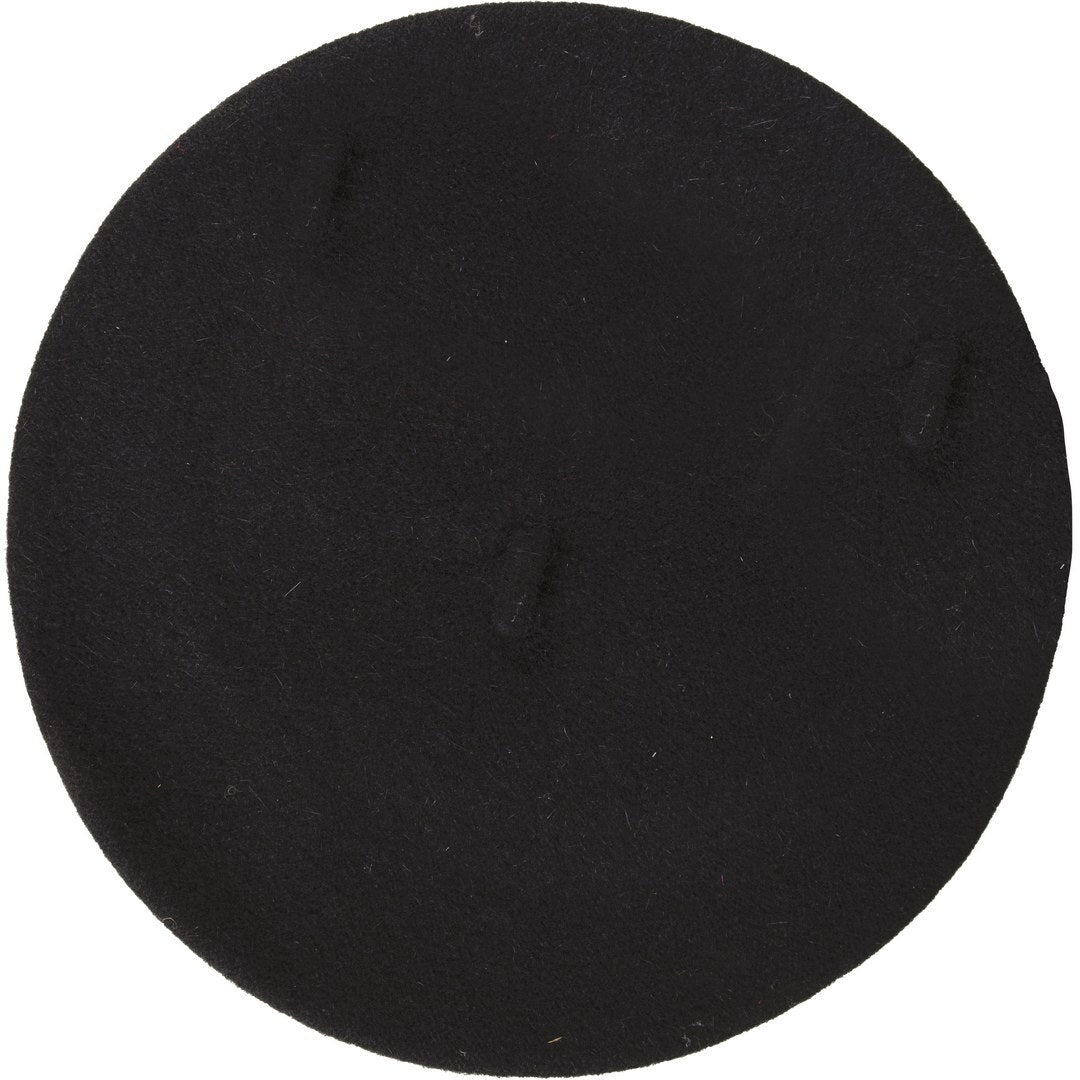 Béret en laine - adulte - noir