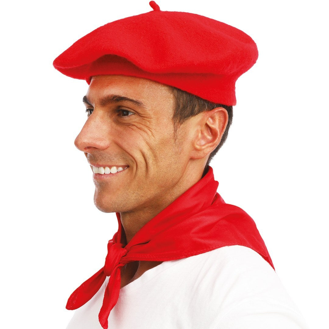 Wollbaskenmütze - Erwachsene - Rot