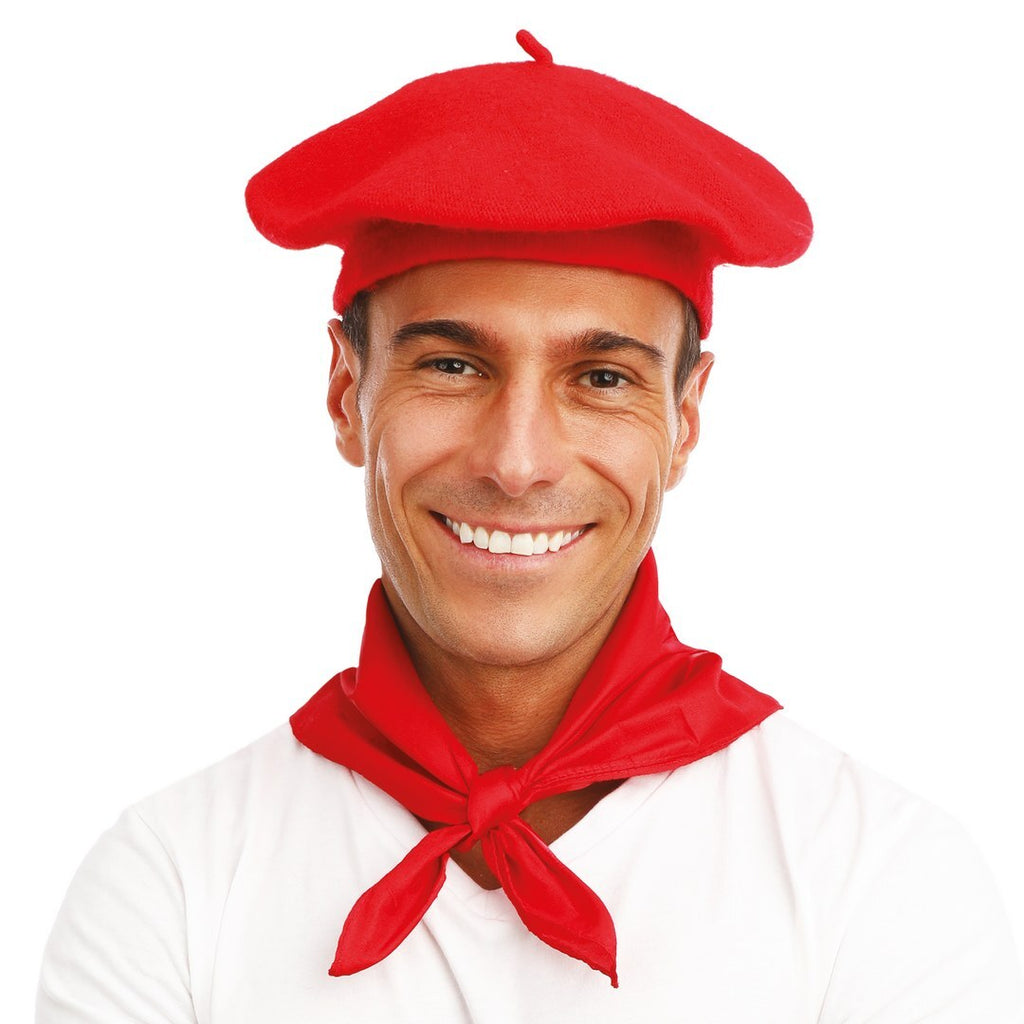 Wollbaskenmütze - Erwachsene - Rot