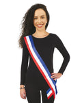 Écharpe de maire - bleu, blanc, rouge