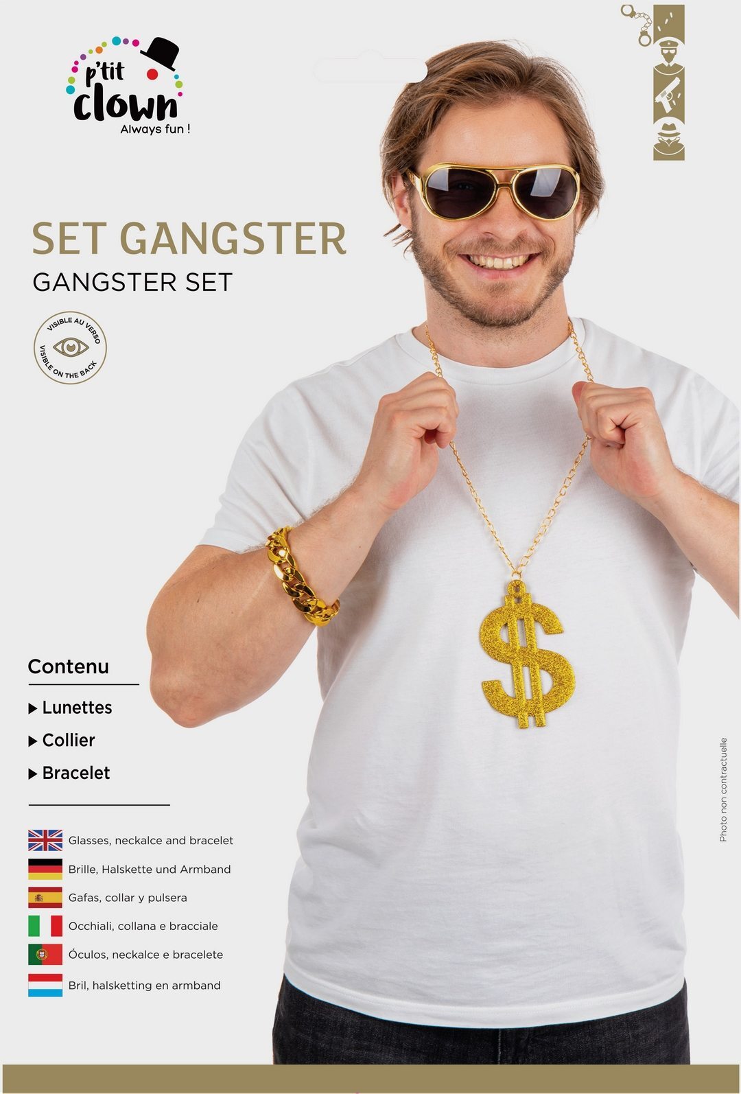 Gangster-Set - Erwachsene