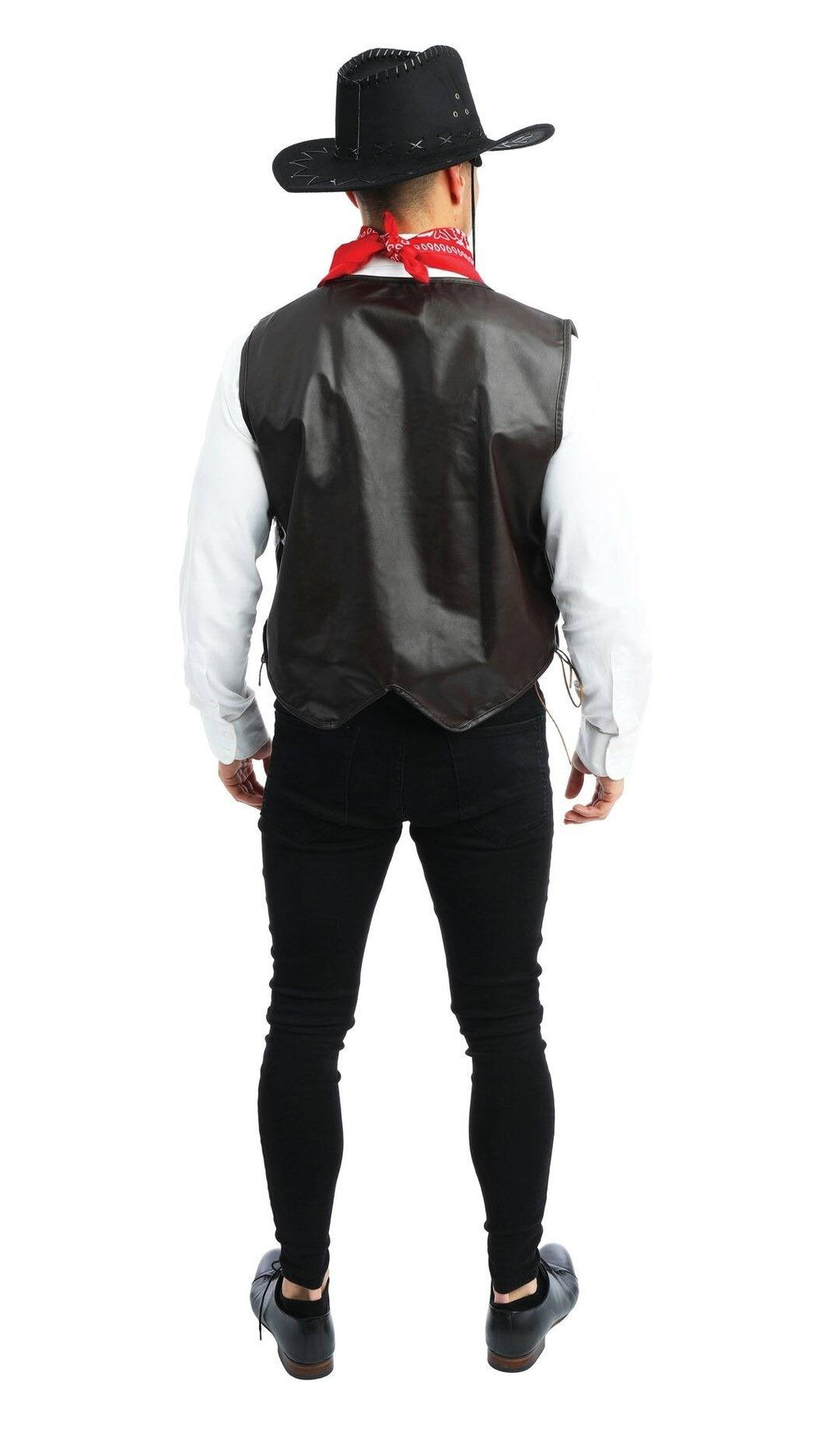 Gilet sans manche cowboy - adulte taille unique