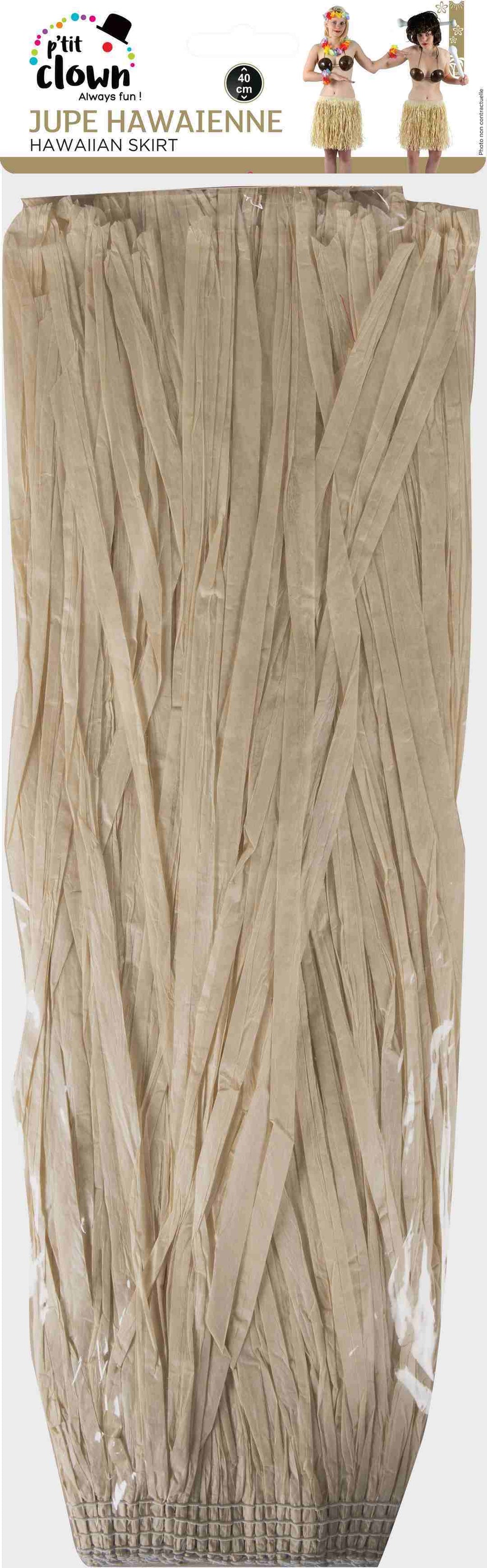 Baströckchen im Hawaii-Stil – Erwachsene – 40 cm