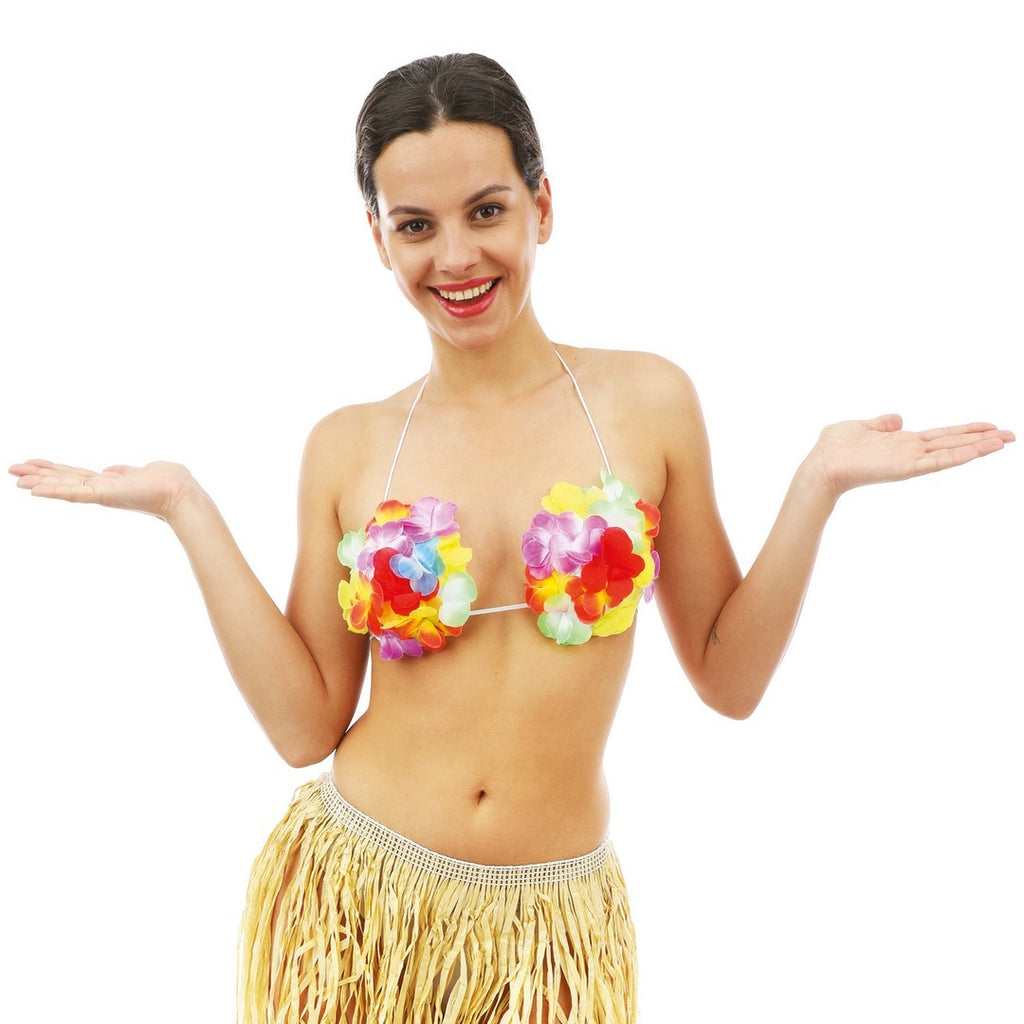 Soutien-gorge hawaïen fleurs