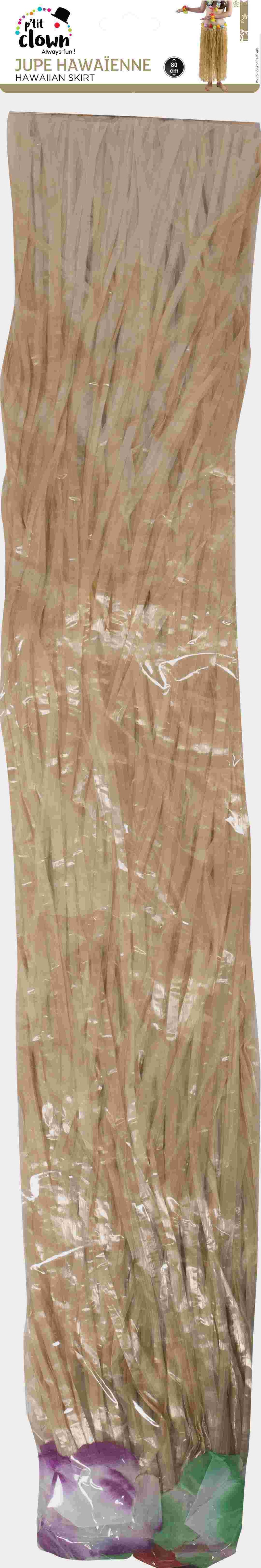 Hawaii-Rock – Erwachsene – beige – 80 cm