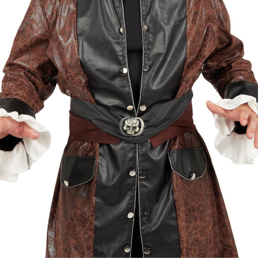 Piratengürtel mit Totenkopf
