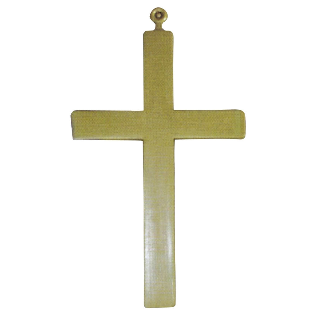 Collier croix de moine - or - 23 cm