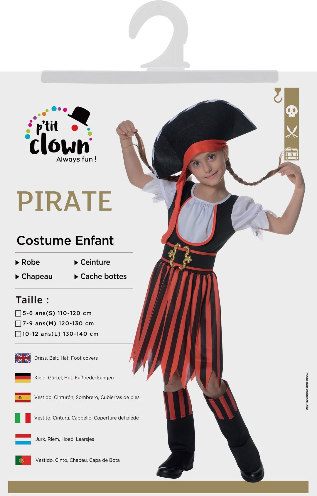 Piratenkostüm - Mädchen