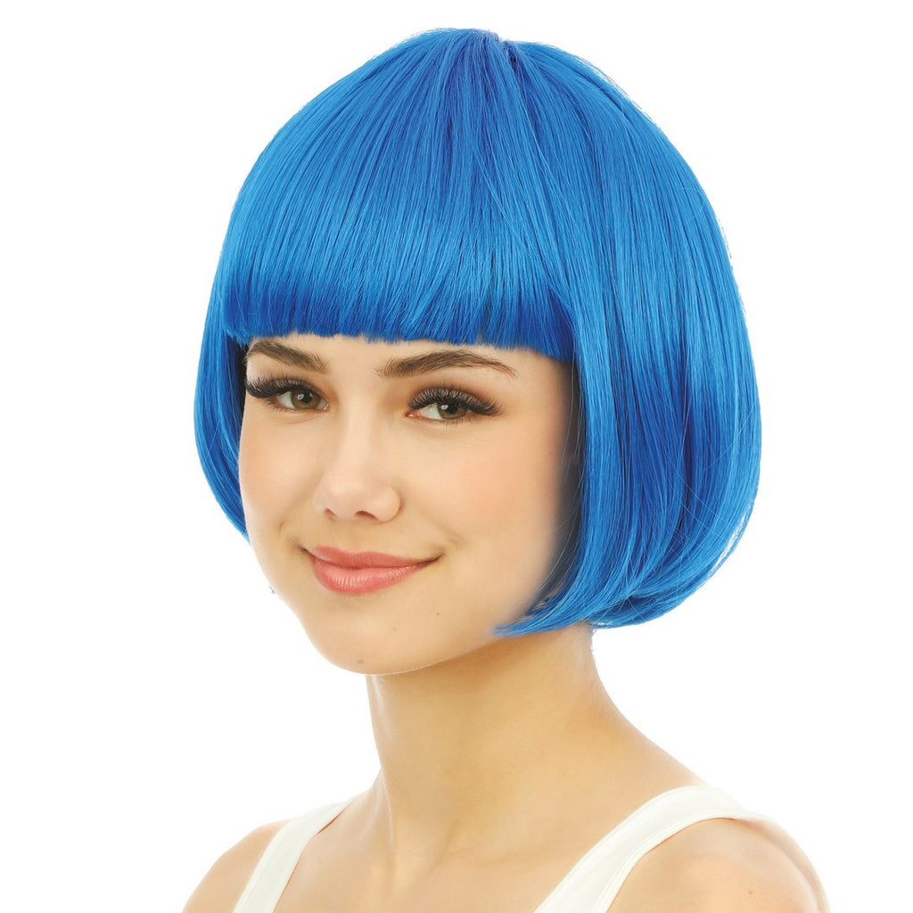 Cabaret-Perücke - blau