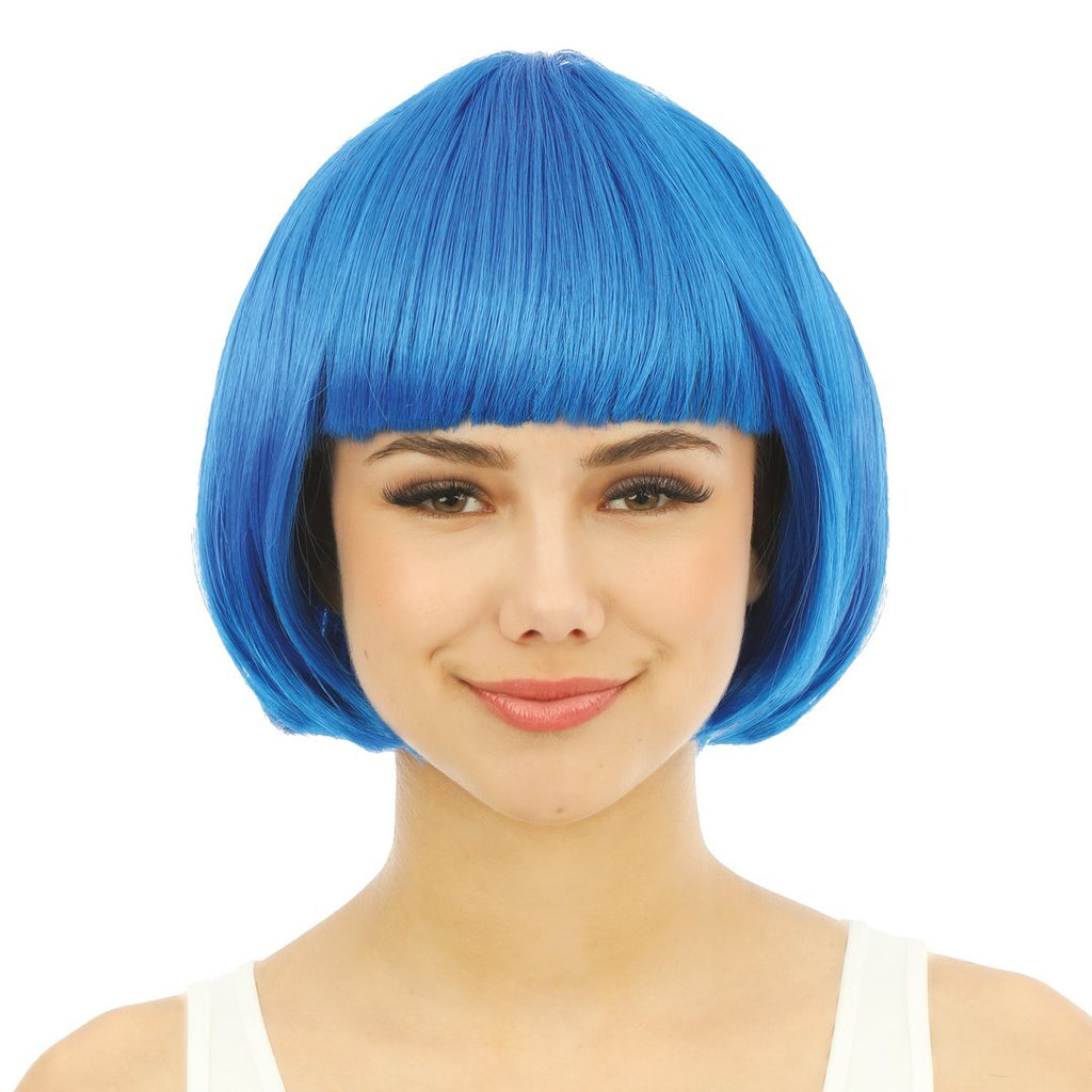 Cabaret-Perücke - blau