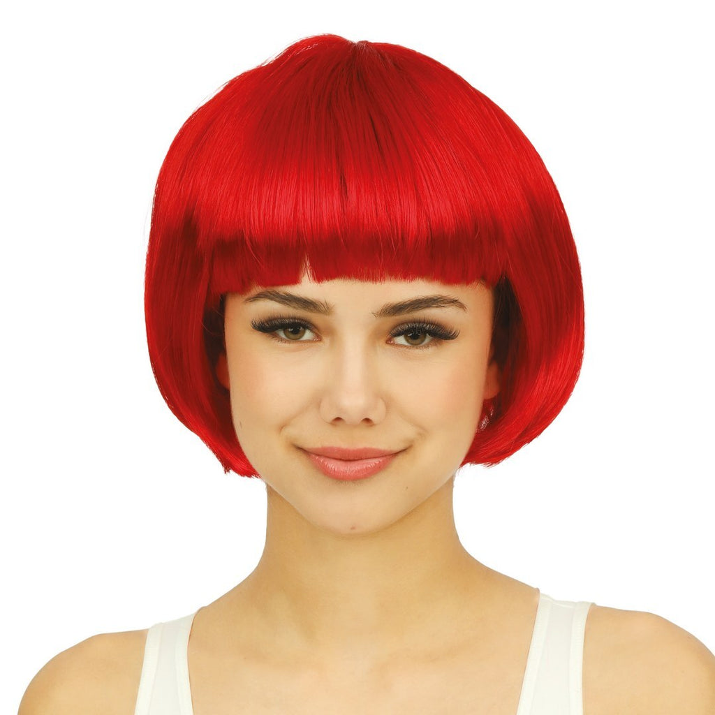 Perruque cabaret - rouge