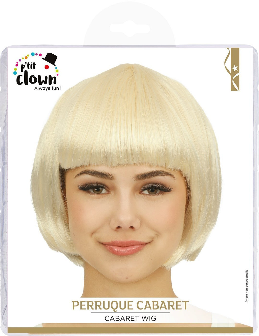 Cabaret wig - blonde