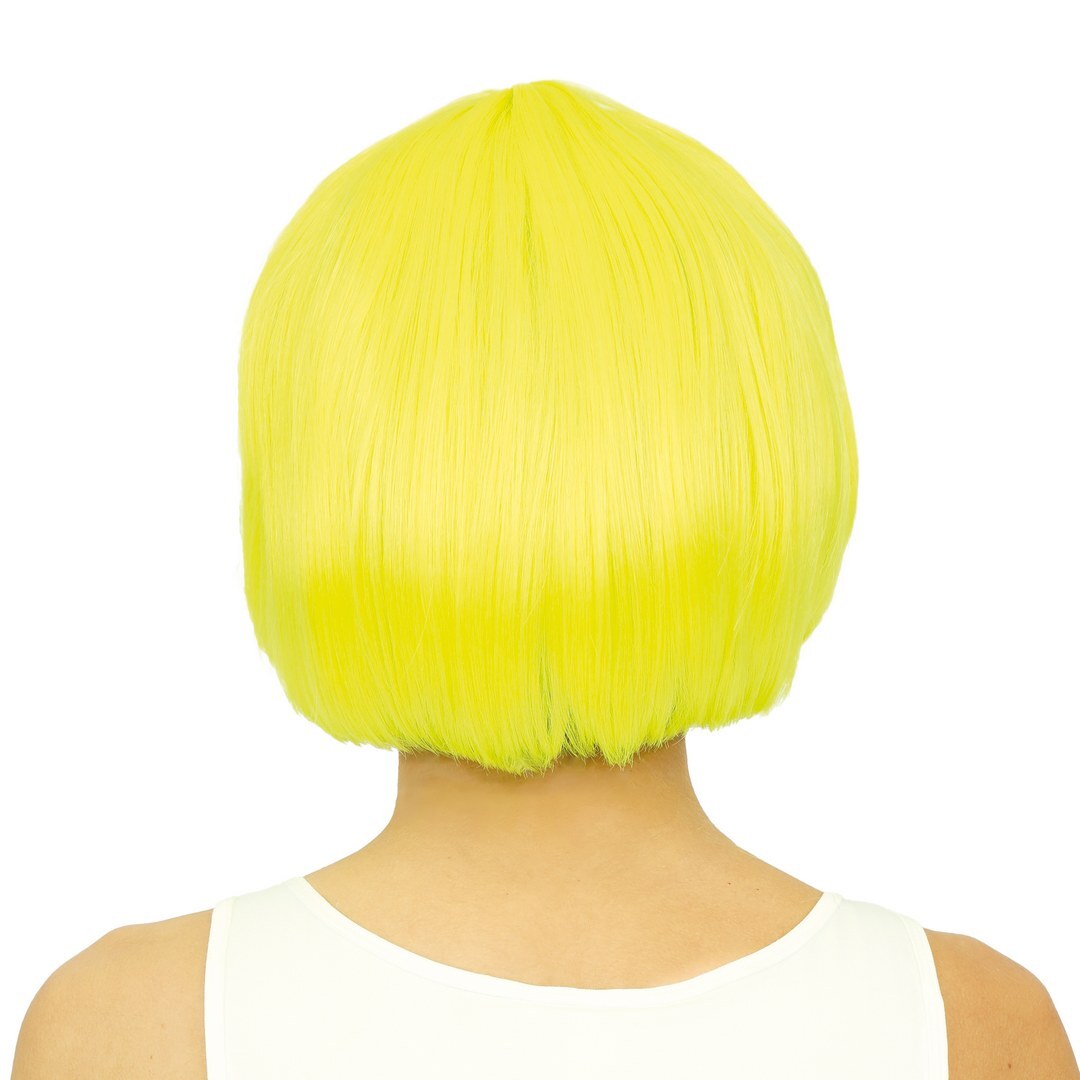 Perruque cabaret - jaune
