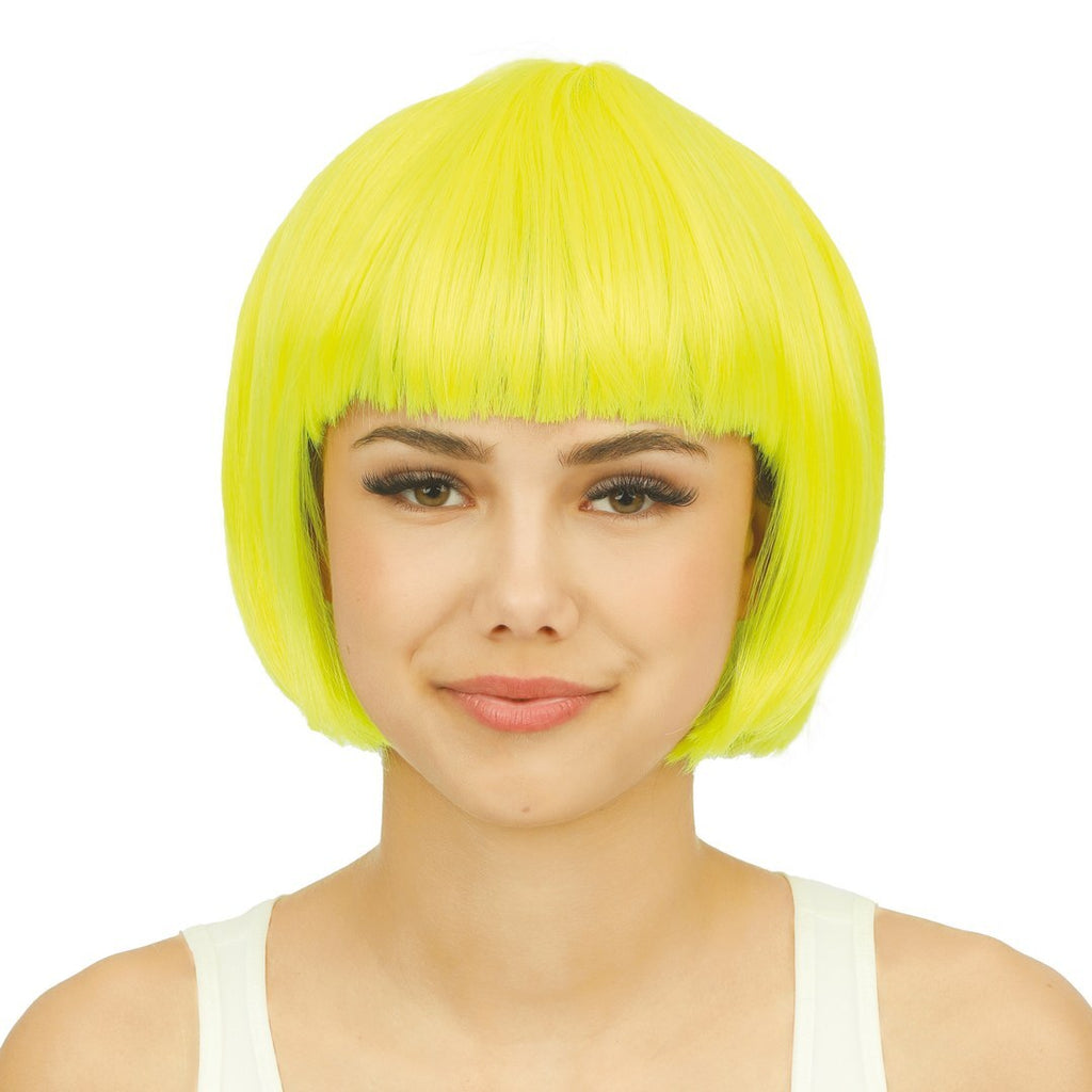 Perruque cabaret - jaune