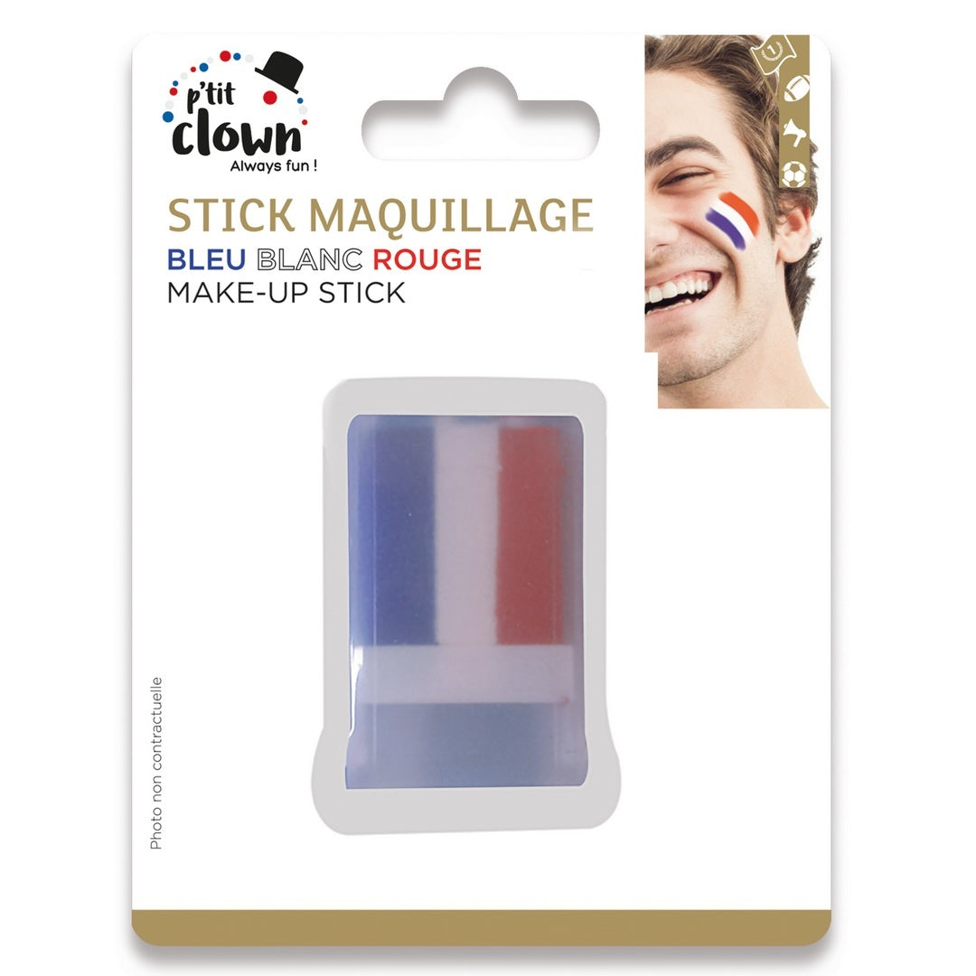 Make-up-Stift - blau, weiß, rot