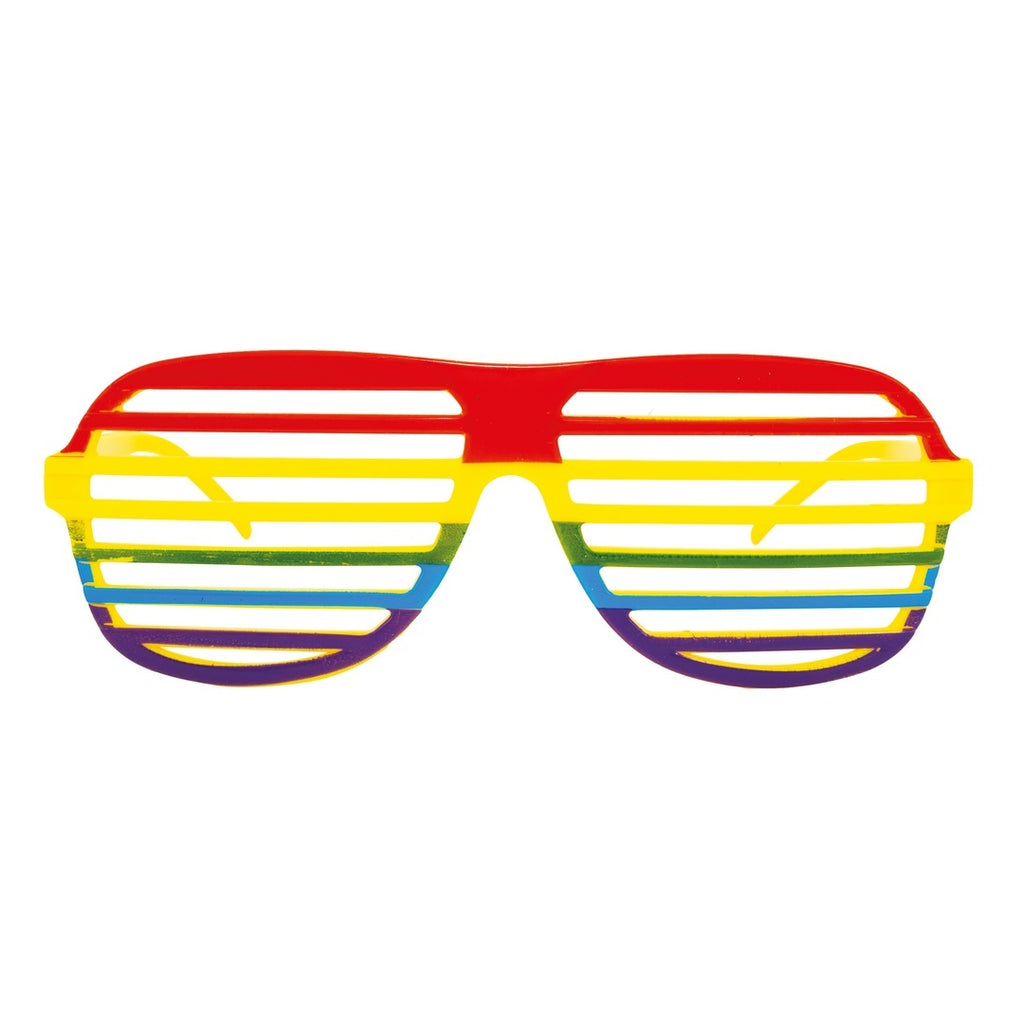 Lunettes à barreaux - arc-en-ciel