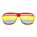 Lunettes à barreaux - arc-en-ciel