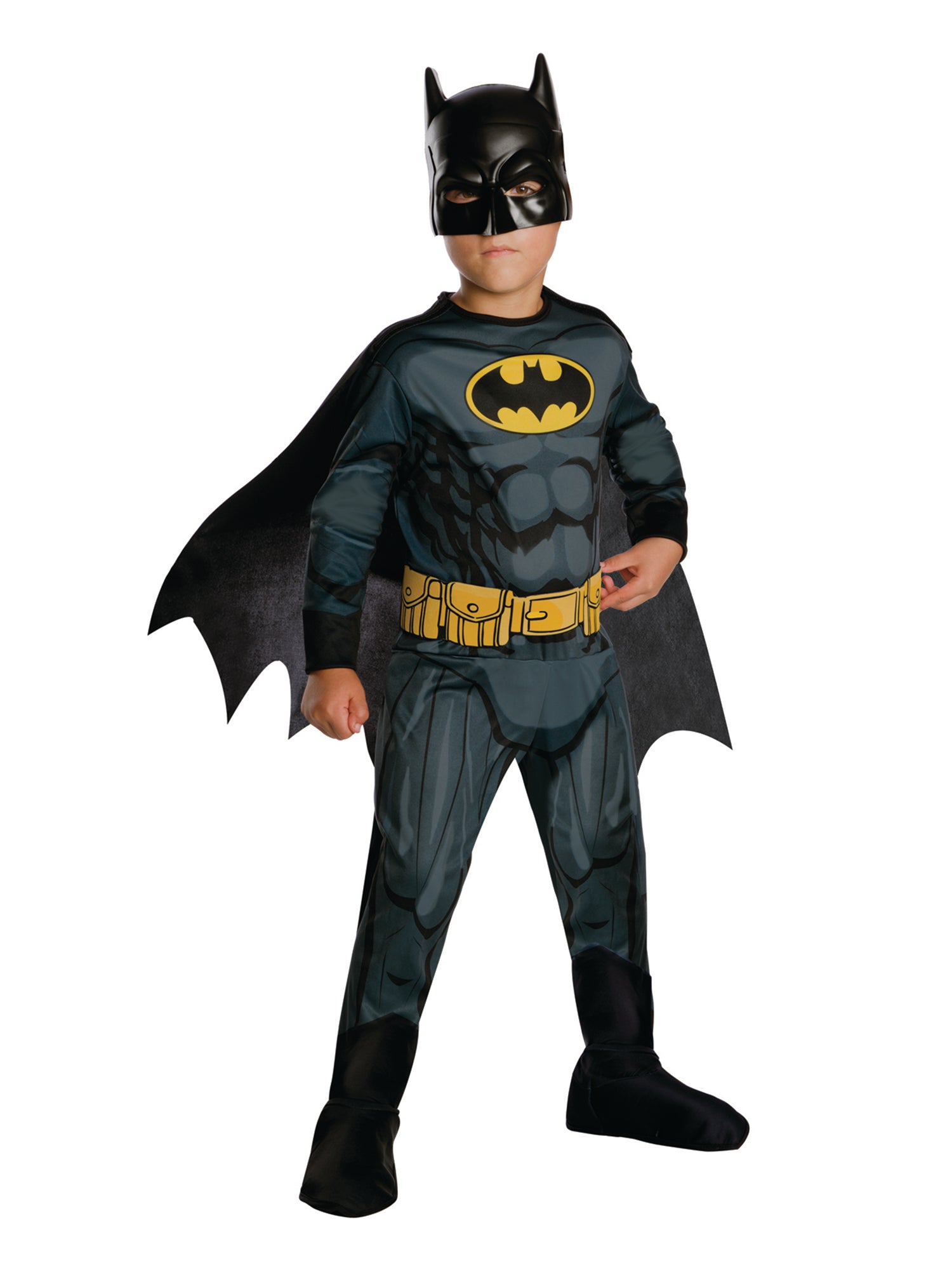 Klassisches Batman Kostüm Schwarz-Gelb