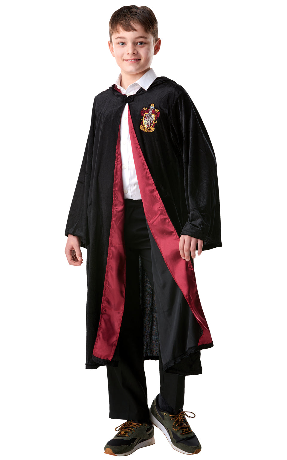 Klassisches Harry Potter Samt-Umhang-Kostüm (9-16 Jahre)