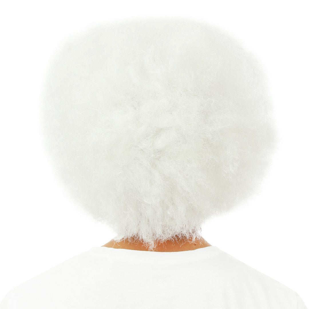 Afro-Perücke - weiß