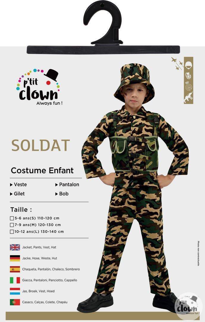 Soldatenkostüm – Kinder