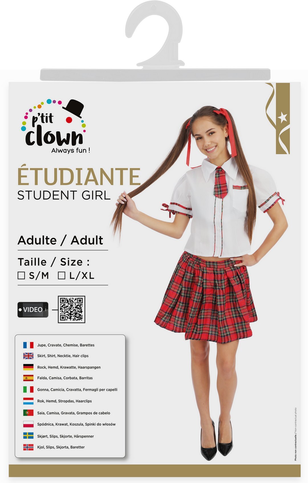 Studentinnenkostüm - Erwachsene