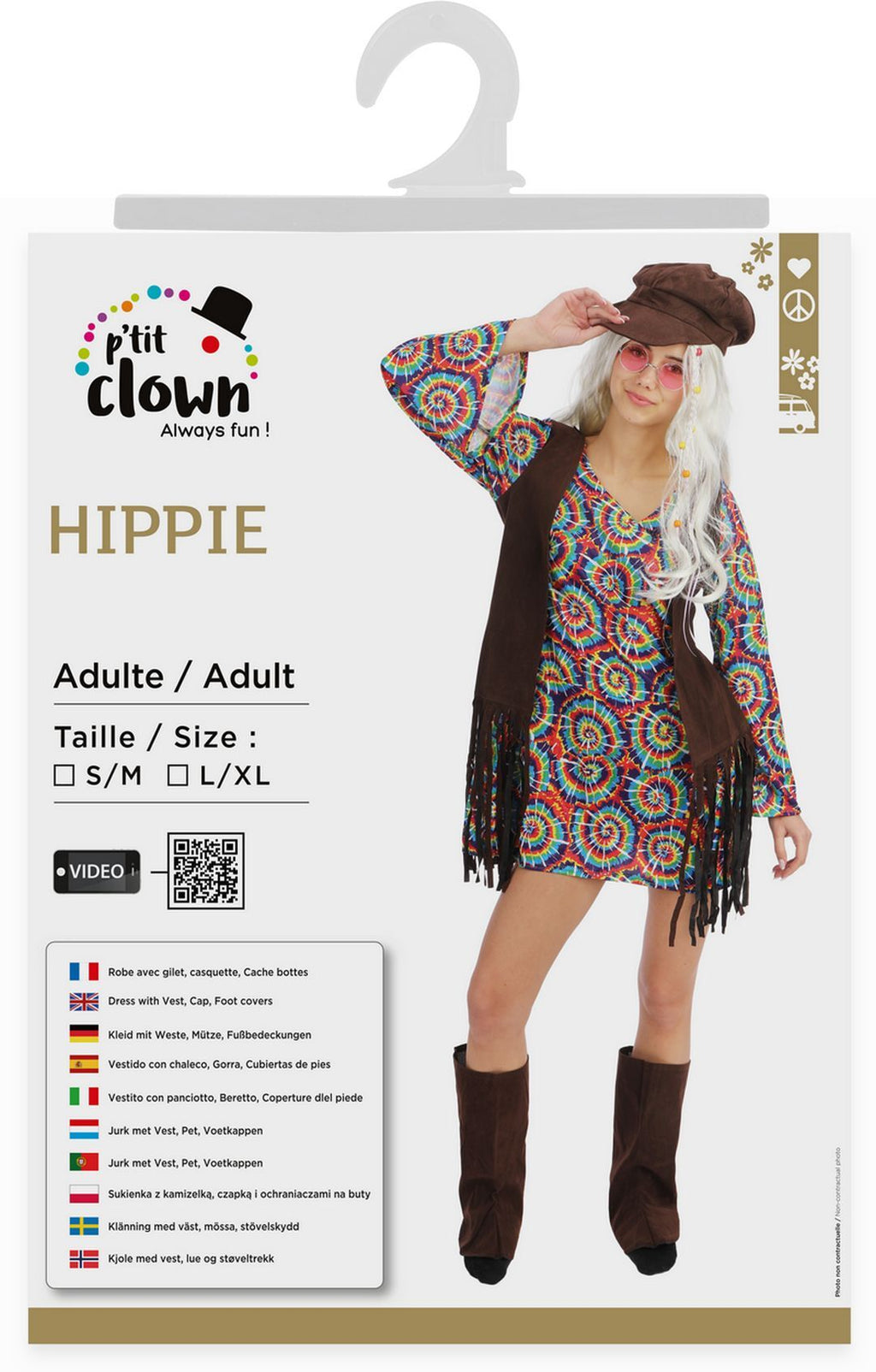 Hippie-Kostüm – Damen