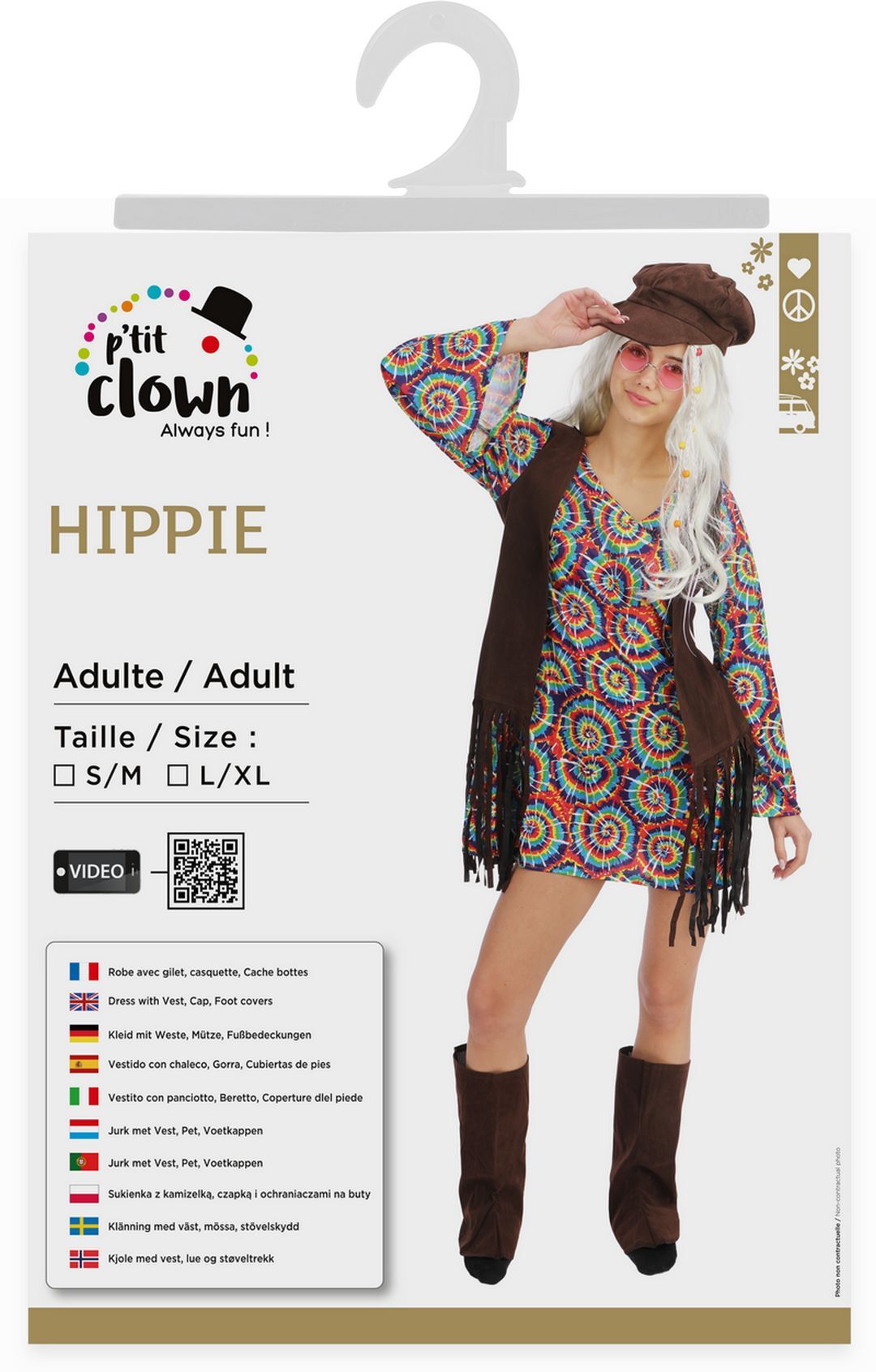 Hippie-Kostüm – Damen