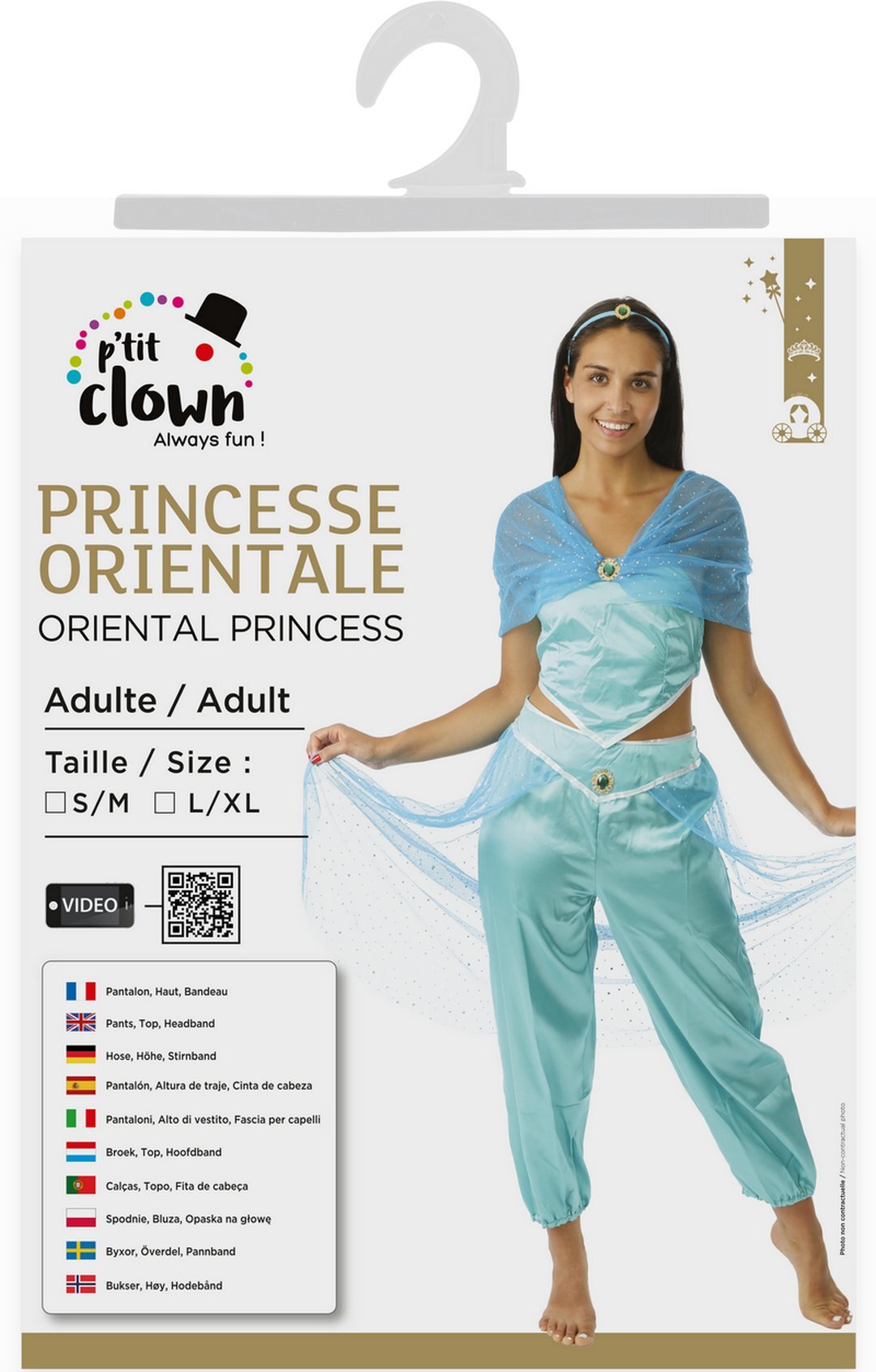 Orientalisches Prinzessinnenkostüm – Erwachsene
