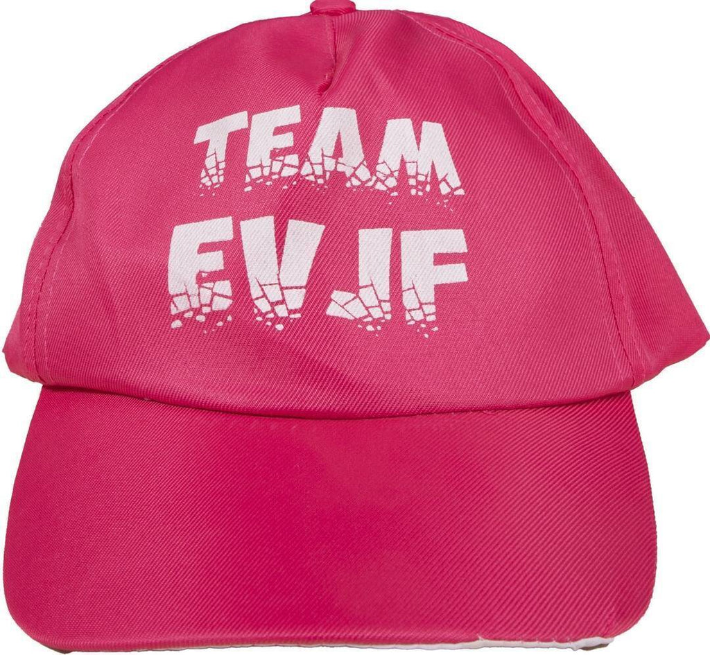 Casquette Team EVJF - rose - adulte