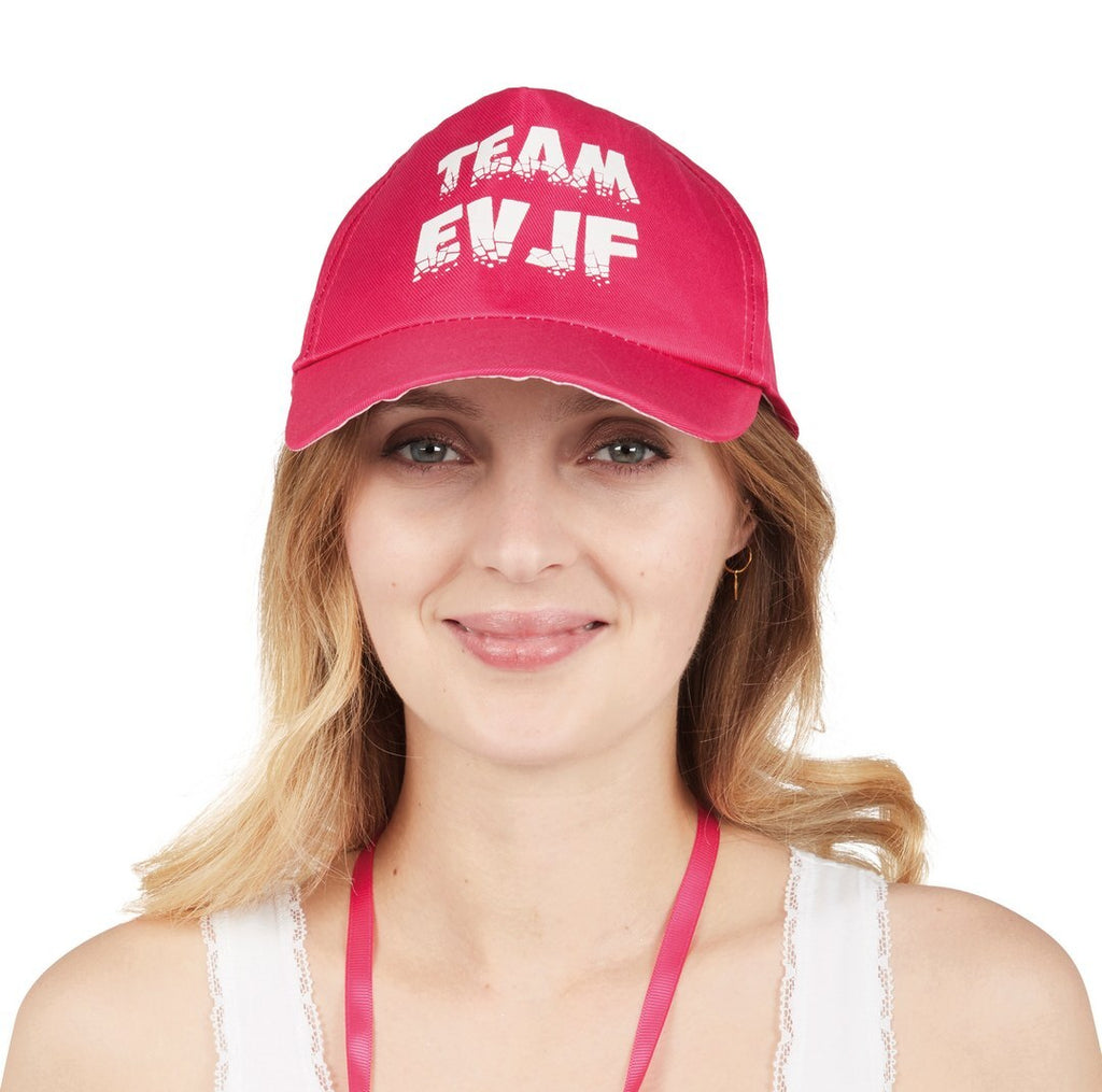 Casquette Team EVJF - rose - adulte