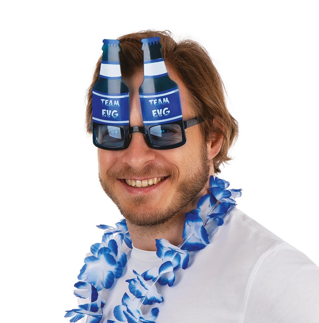 Bierbrille JGA - blau