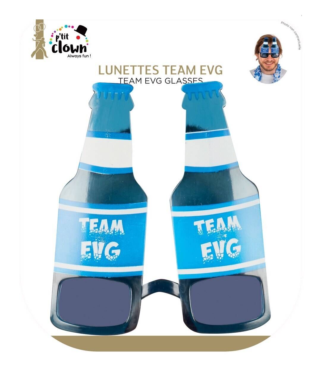 Bierbrille JGA - blau