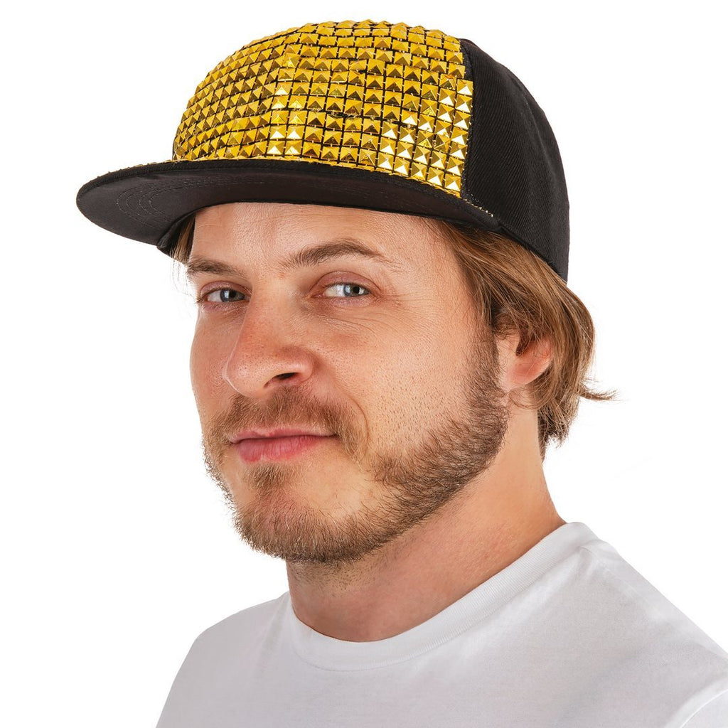 Bling-Bling-Cap – Erwachsene – Gold