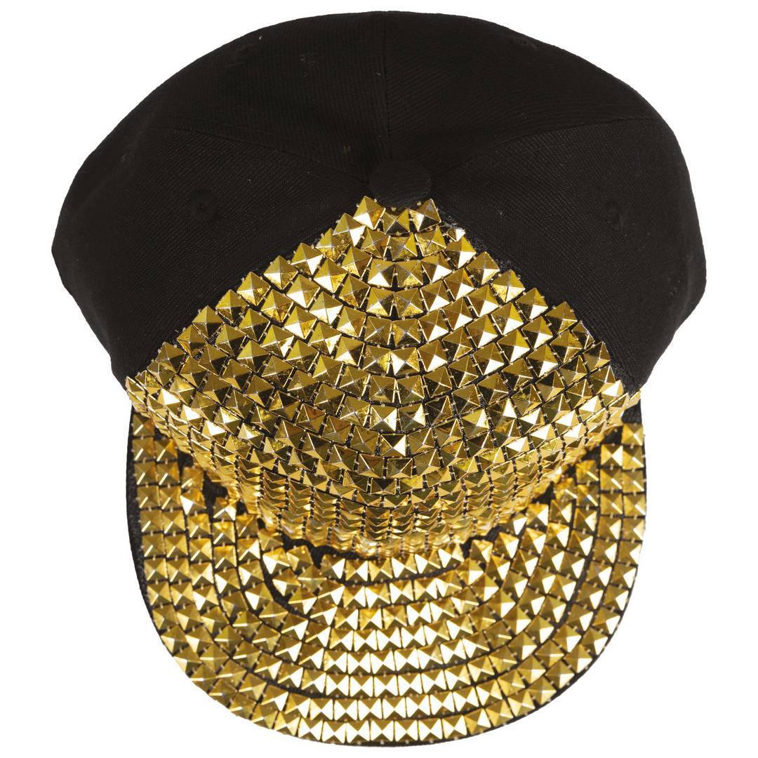 Bling-Bling-Cap – Erwachsene – Gold
