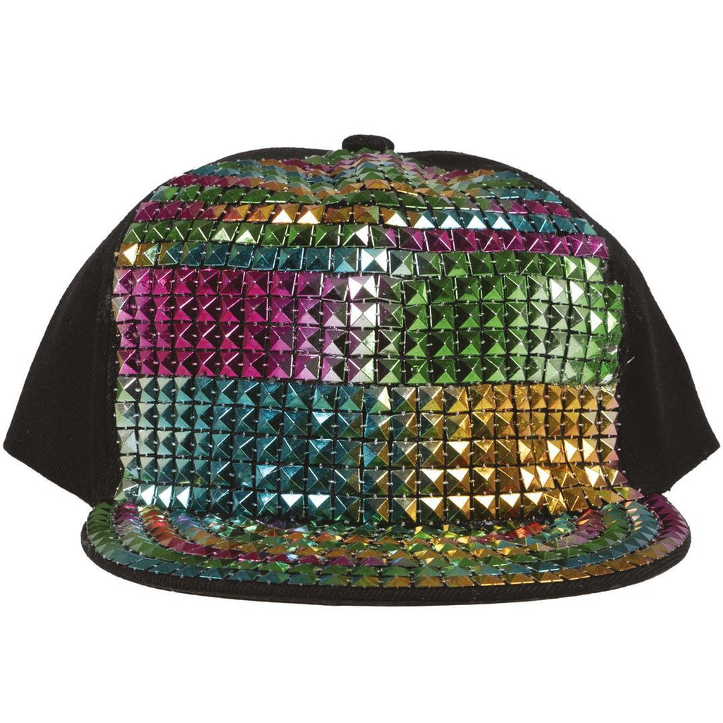 Casquette bling-bling - adulte - multicolore
