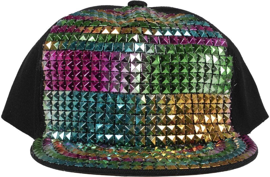 Casquette bling-bling - adulte - multicolore