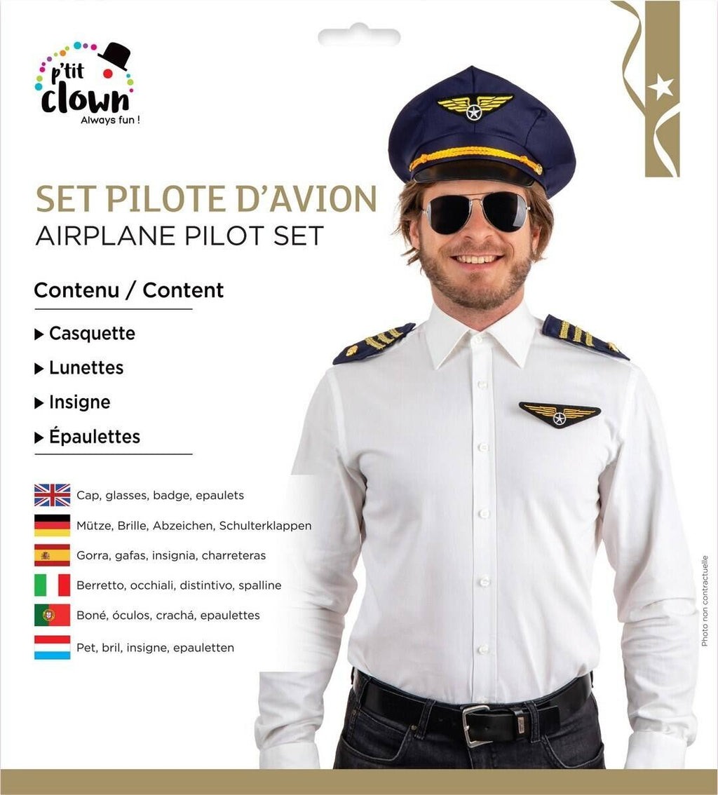 Set pilote d'avion