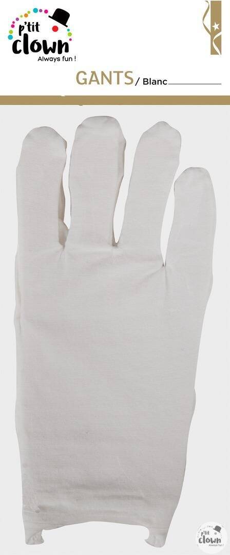 Gants courts - adulte - noir