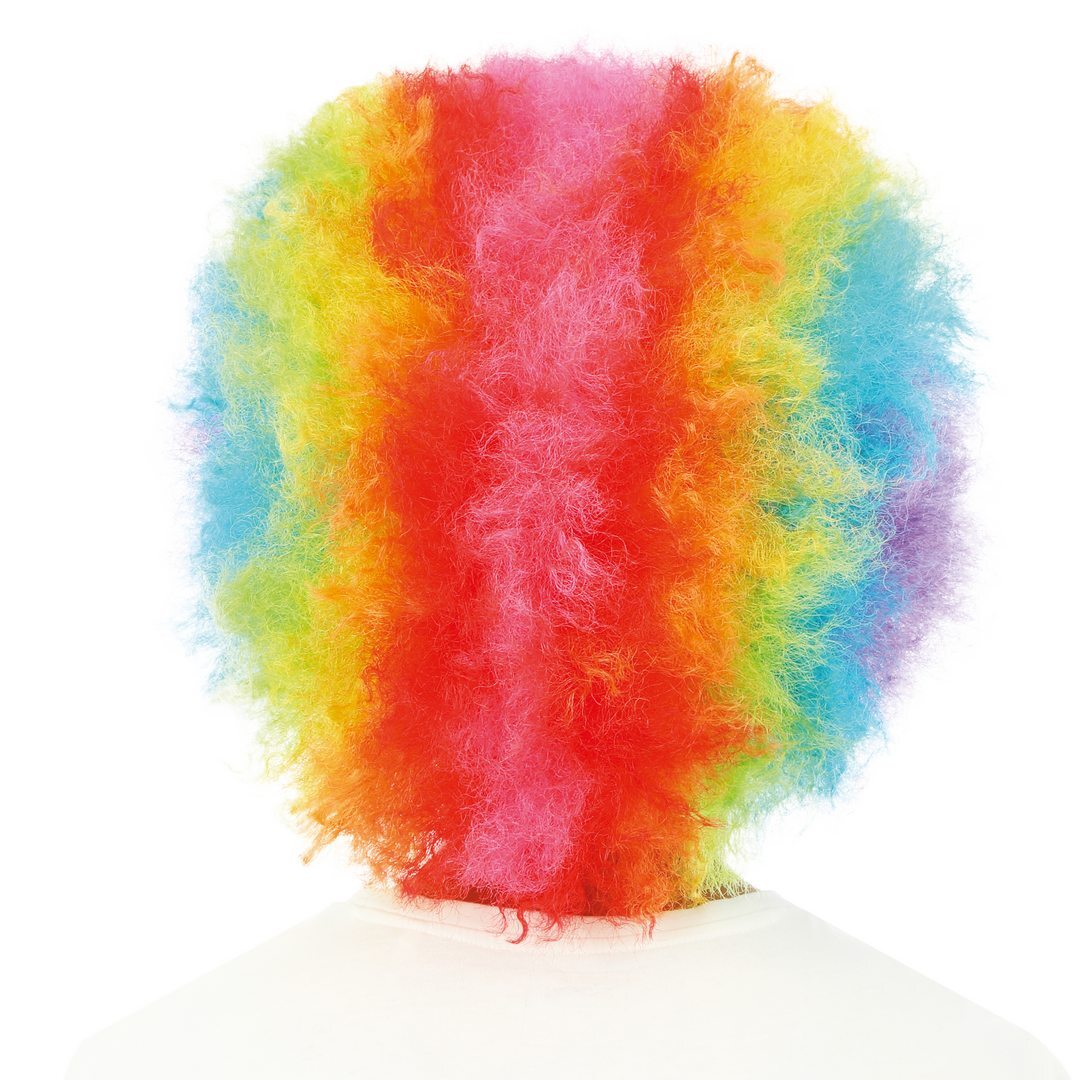 Afro-Perücke – mehrfarbig