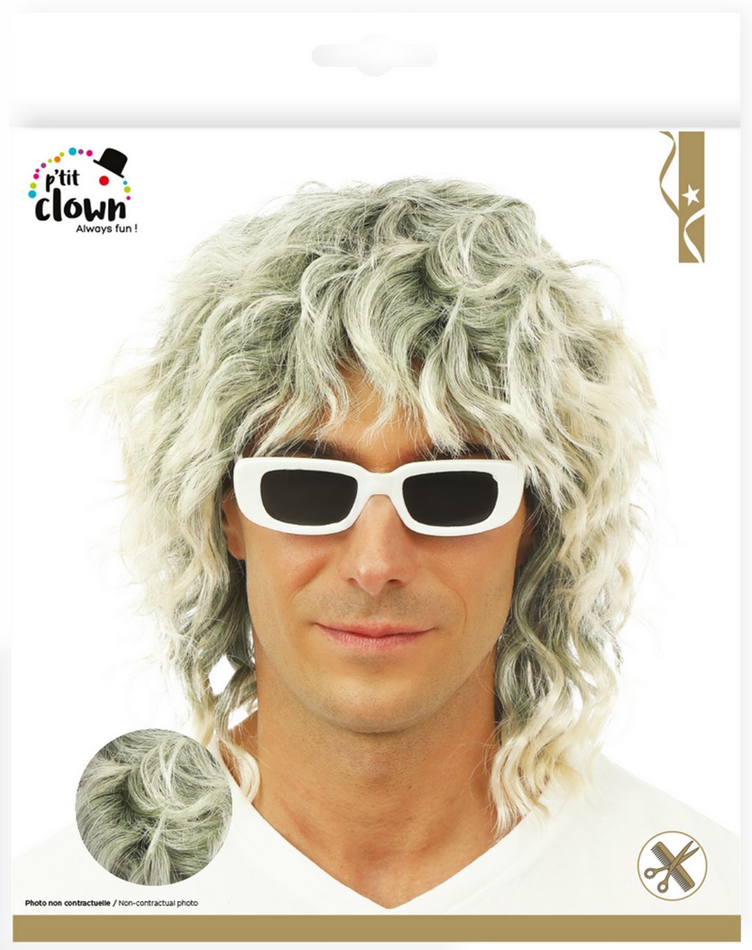 Perücke Michel - blond