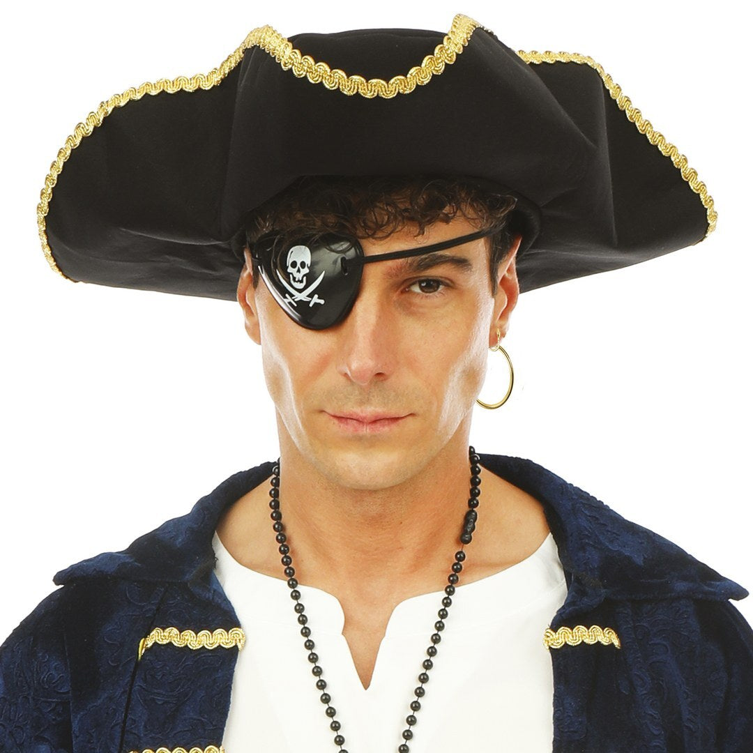 Augenklappe und Piratenohrring