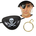 Augenklappe und Piratenohrring