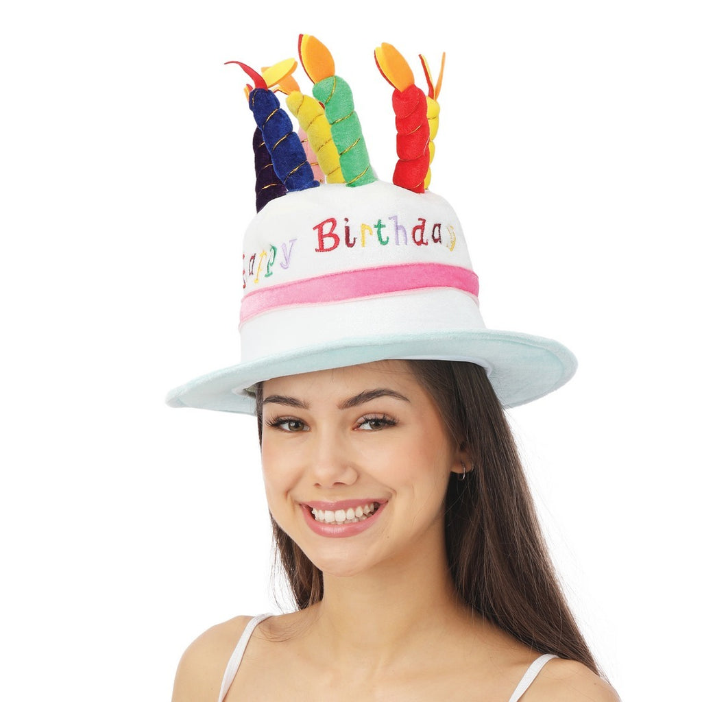 Chapeau gâteau - adulte - Happy Birthday musical