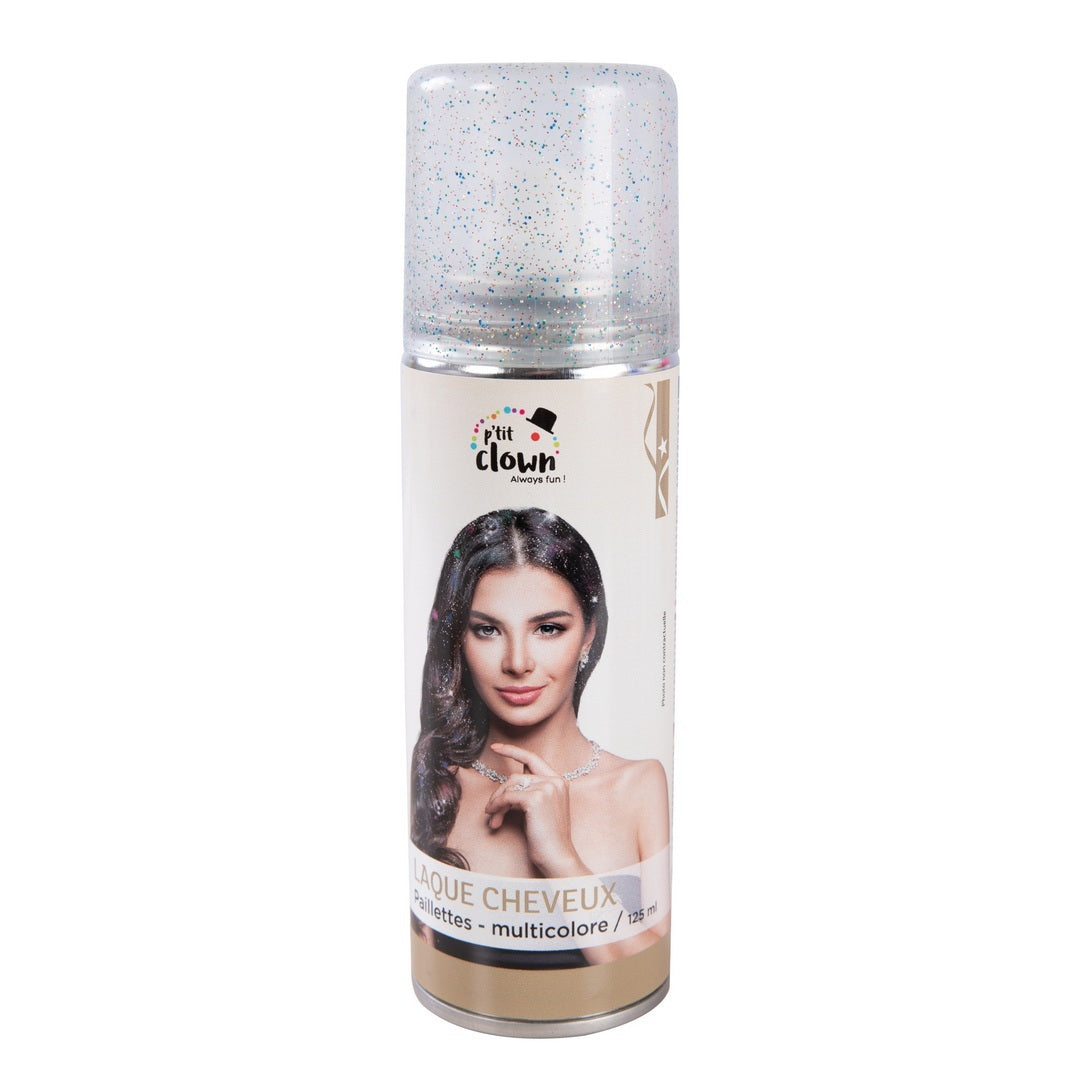 Glitzer-Haarlack-Spray - 125 ml - mehrfarbig