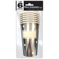 Gobelets MAXI 50cl x6 Etoile Argent