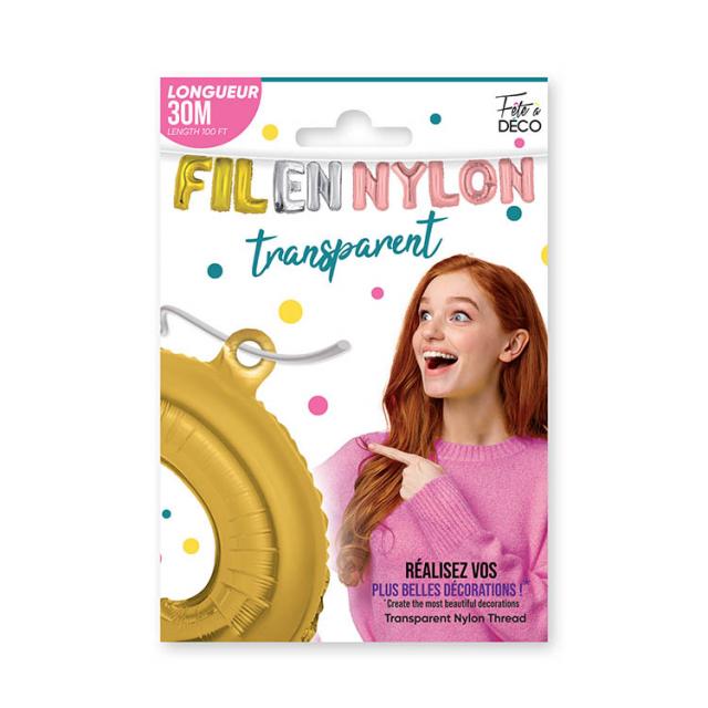Nylonschnur Transparent 30 M