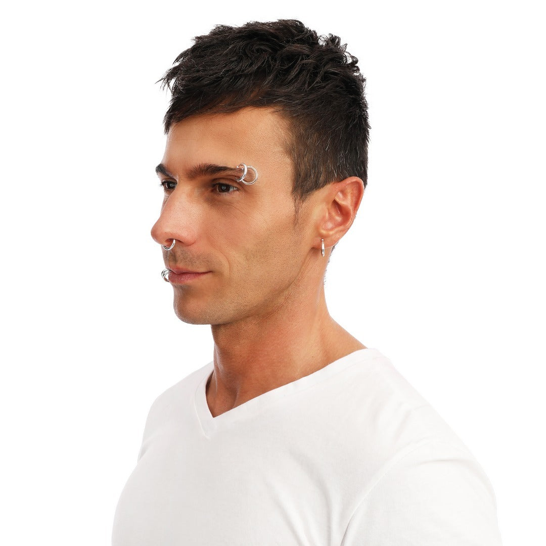Fake Piercing - 8er-Set